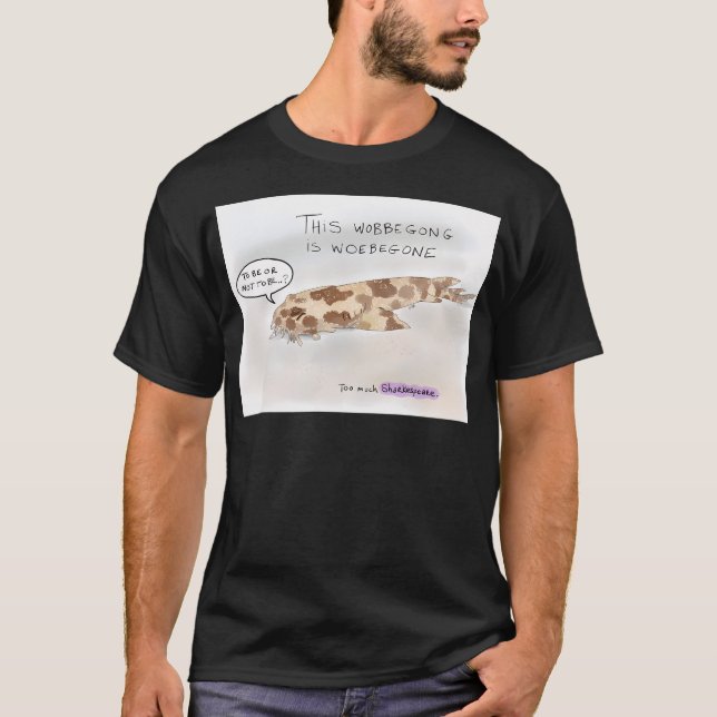 Woebego Wobbegong T Shirt (Framsida)