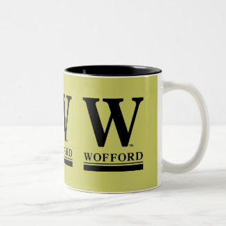 Wofford logotypmugg Två-Tonad mugg
