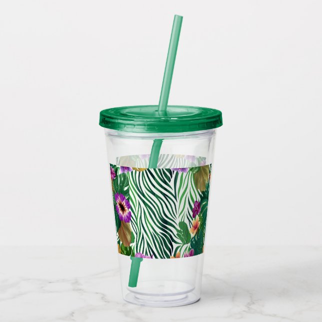 Wogende Dschungel-Harmonie Take Away Mugg (Baksida)