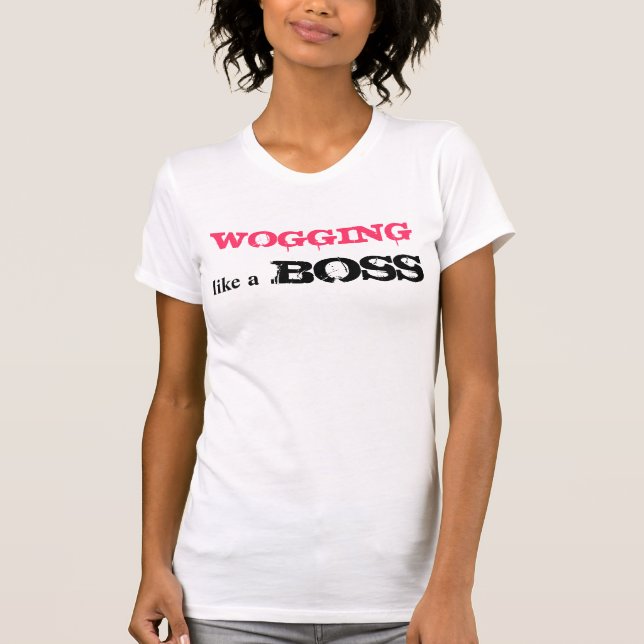 Wogging som CHEF Tee (Framsida)