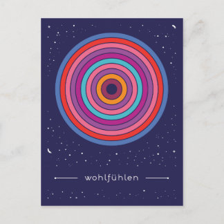 wohlfühlen vykort