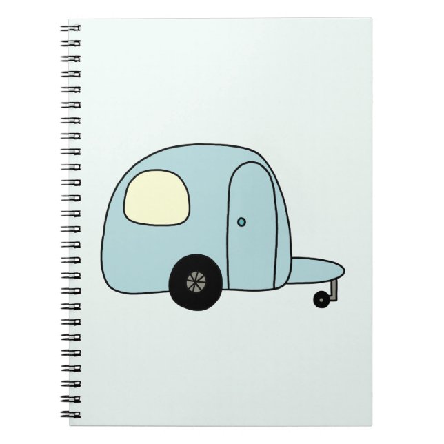 Wohnwagen Anteckningsbok (Framsidan)