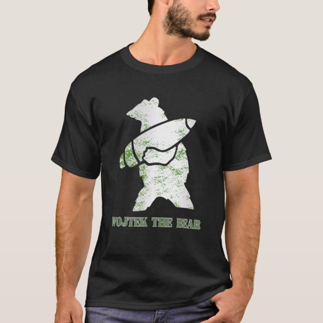 Wojtek Bear Wojtek Polskt björn 1 T Shirt (Framsida)