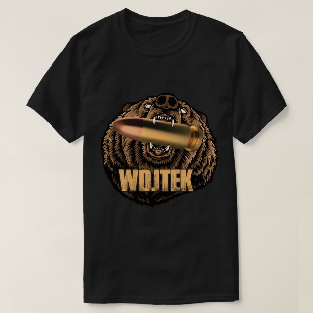 Wojtek, Soldier Bear Poland Hero 1 T Shirt (Design framsida)