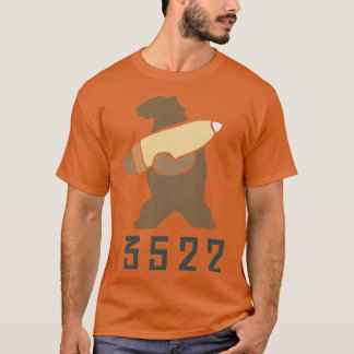 Wojtek the bear Polish Soldier Bear Natural Brown T Shirt