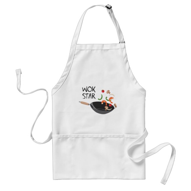 Wok Star Förkläde (Framsidan)