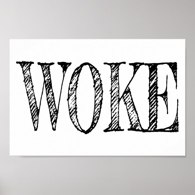 WOKE POSTER (Framsidan)