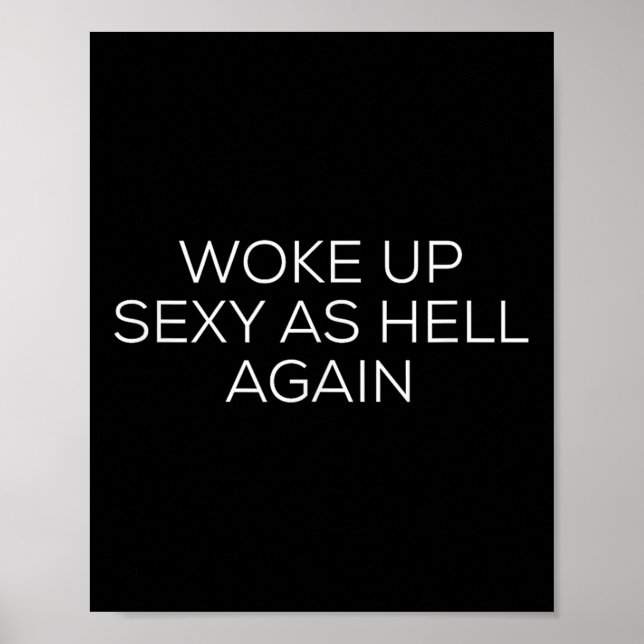 Woke Up Y As Hell Again  Poster (Framsidan)