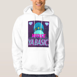 Woke ya basic hoodie