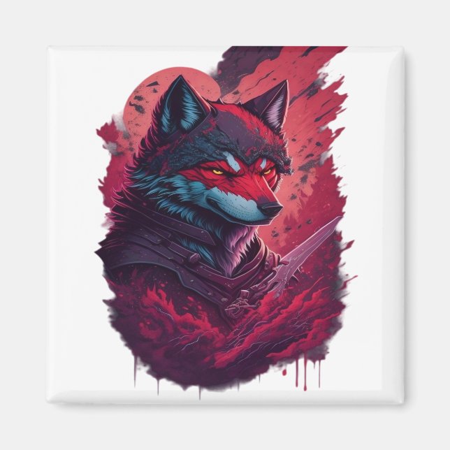 Wolf 13 magnet (Framsidan)