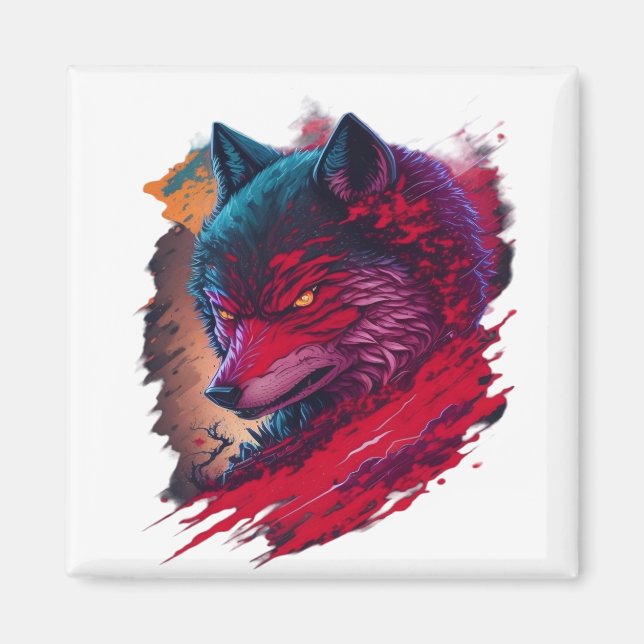 Wolf 14 magnet (Framsidan)