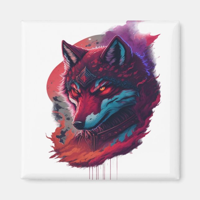 Wolf 15 magnet (Framsidan)