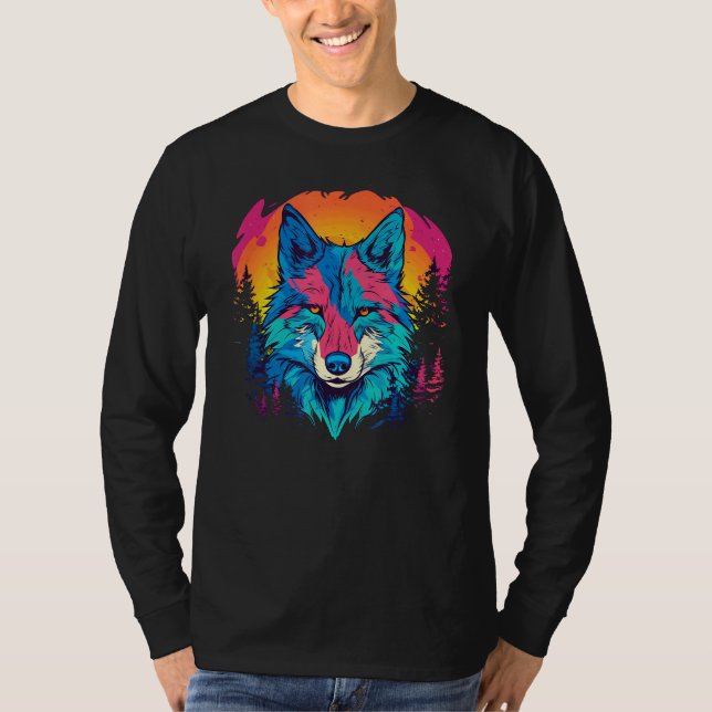 Wolf And Wolves Men Women Kids 18 T Shirt (Framsida)