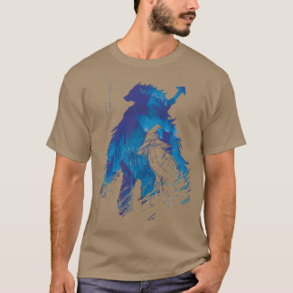 Wolf Andhe Witch LVersion Blaidd Och Ranni Elden v T Shirt