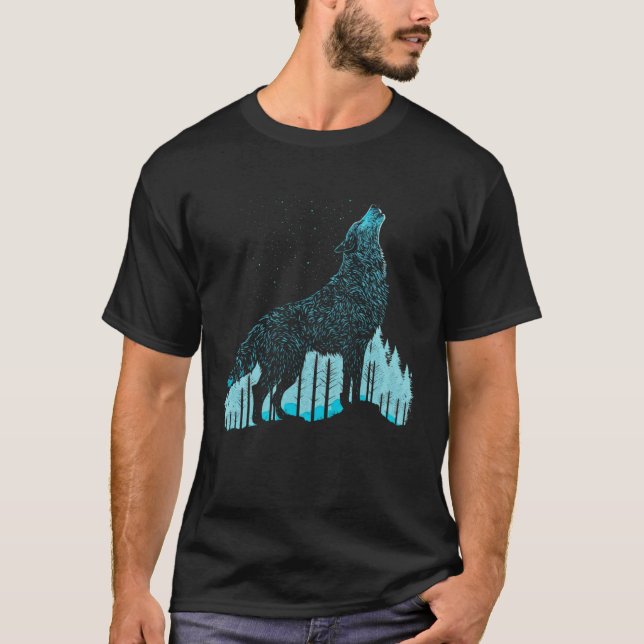 Wolf Animal for Wolf  Wolf Canis lupus wolfdog  2 T Shirt (Framsida)