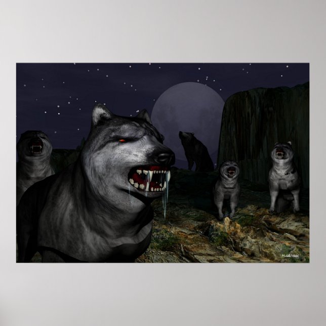 wolf attack poster (Framsidan)