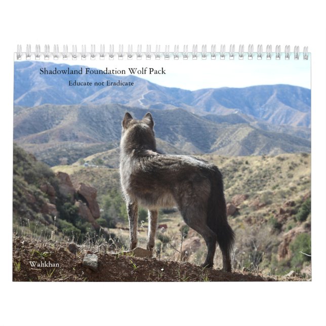 Wolf Calendar Kalender (Omslag)