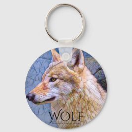 WOLF [Can key chain] Nyckelring