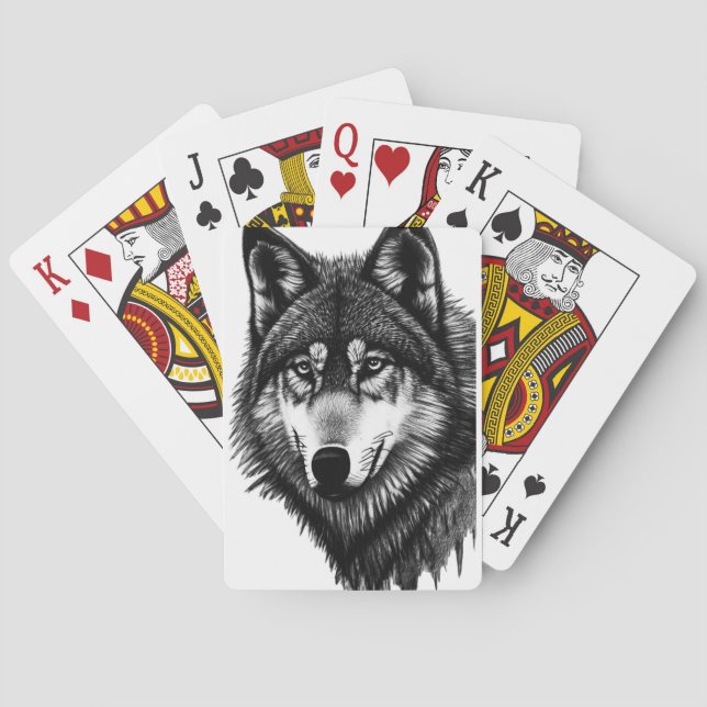 Wolf Casinokort (Baksidan)