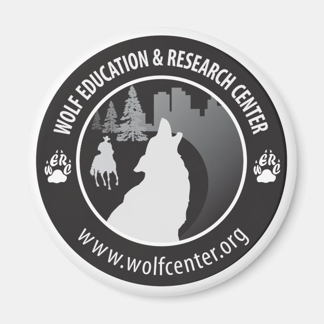 Wolf Center Magnet (Framsidan)