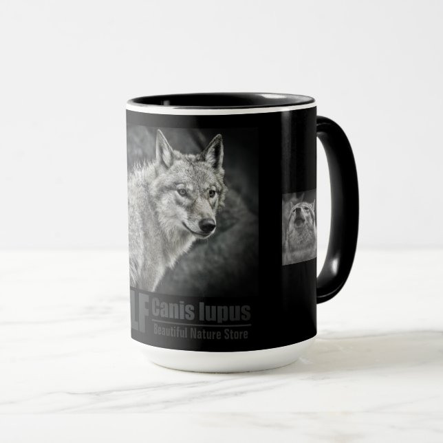 WOLF：Combo Mug Mugg (Framsida höger)
