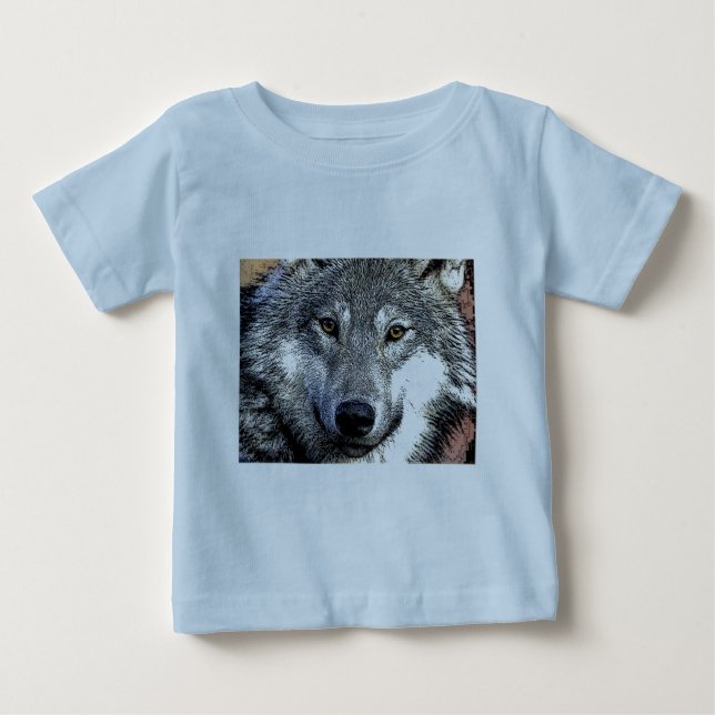 Wolf Eyes Konstverk Tee (Framsida)