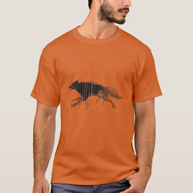 Wolf friends t shirt (Framsida)