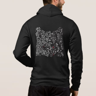 wolf gray man t shirt