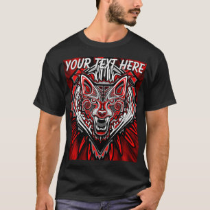 Wolf Haida-stammestotemdesign T Shirt