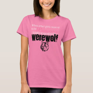 wolf_head när andra flickor önskade att vara, t shirt