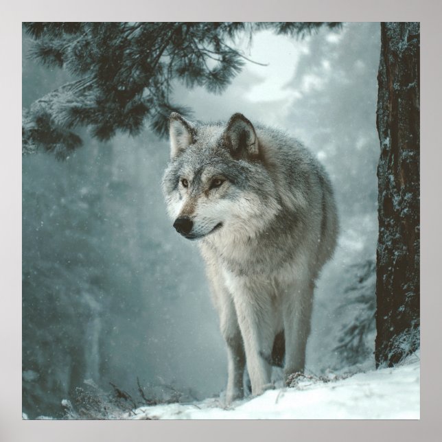 Wolf in Winter Poster (Framsidan)
