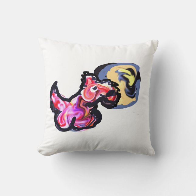 Wolf light moon  kudde (Framsida)