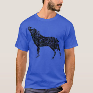 Wolf Motif Pack Moon wild Lupus colorful Design Wo T Shirt