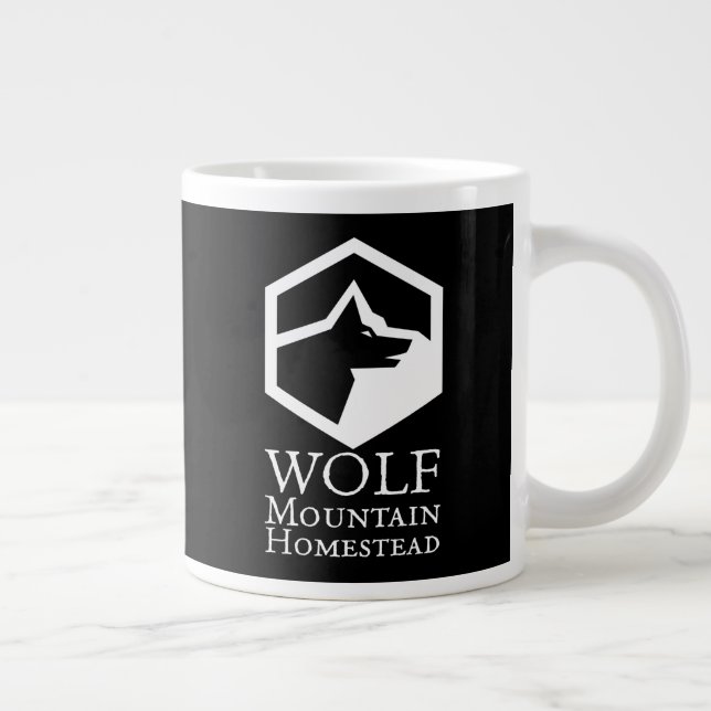 Wolf Mountain Homestead Jumbo Mugg (Höger)