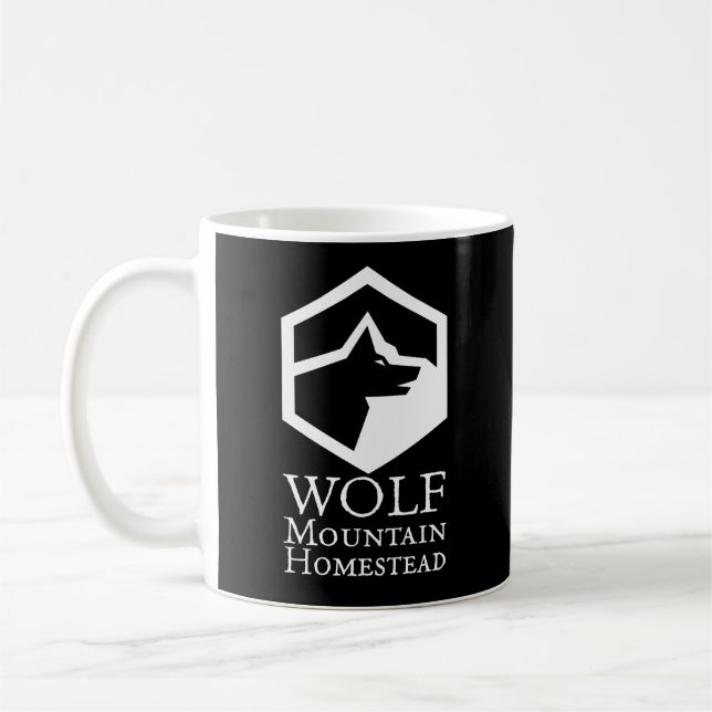 Wolf Mountain Homestead Kaffemugg (Vänster)