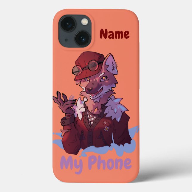 Wolf myphone  (Baksida)
