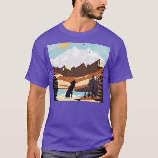 Wolf National Park T Shirt