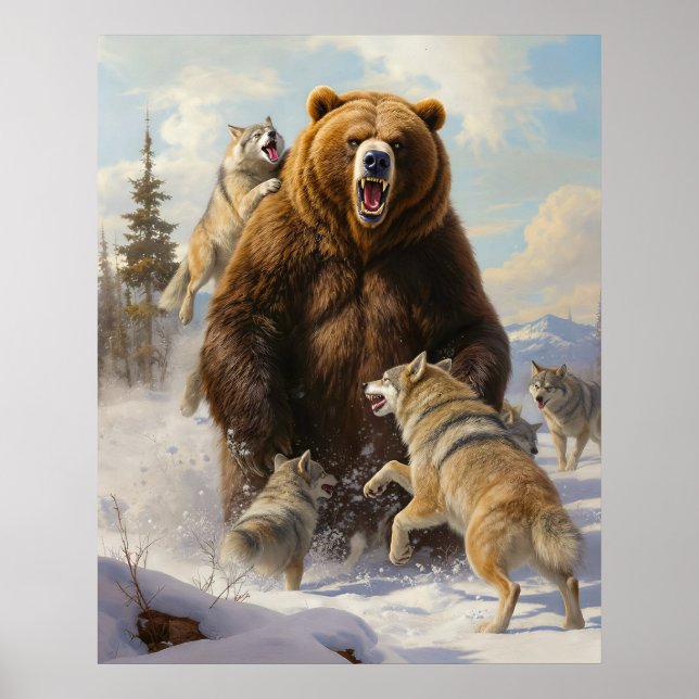 Wolf Pack Poster (Framsidan)