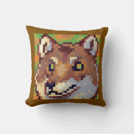 Wolf, Pixel Art, pixelart Kudde