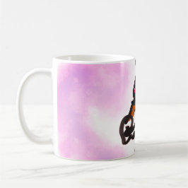 Wolf run in autumn kaffemugg