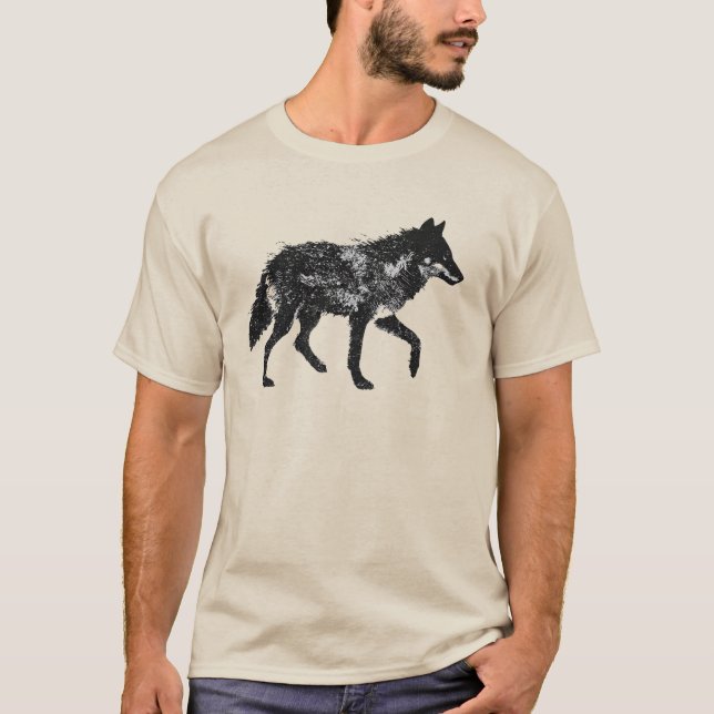Wolf Shirt  T (Framsida)