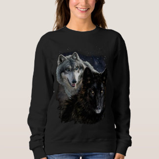 Wolf Star Wolves Wild Moon Stars Loyal Gray Wolf D T Shirt