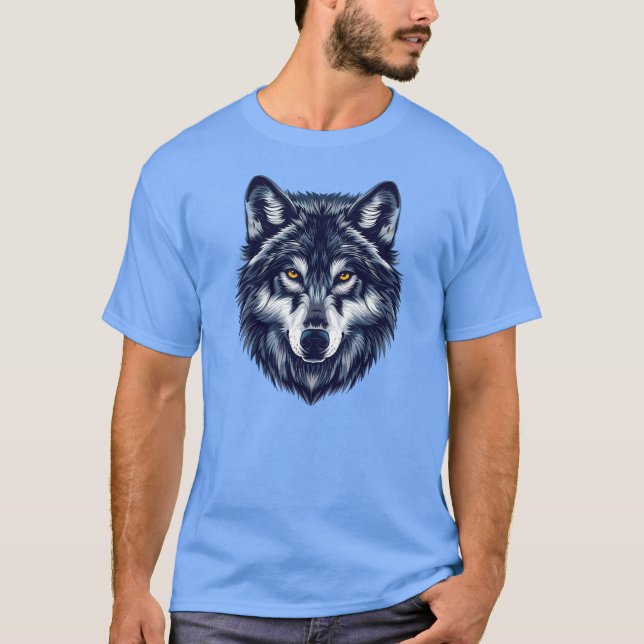 wolf t shirt (Framsida)