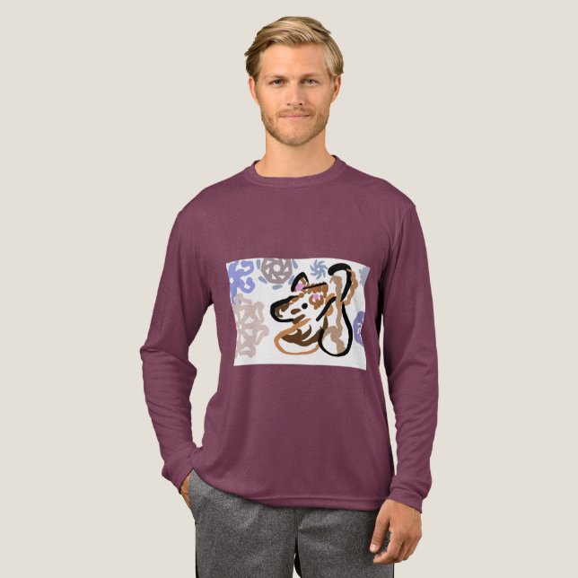 Wolf winter love t shirt (Hel framsida)