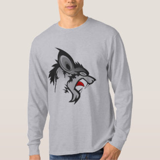 Wolfbat vind täcker t-shirt