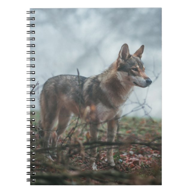 Wolfdog Anteckningsbok (Framsidan)