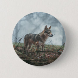 Wolfdog Button Knapp