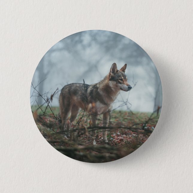 Wolfdog Button Knapp (Framsida)