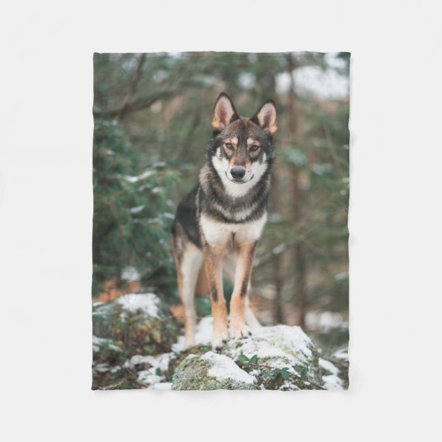 Wolfdog Fleecefilt (Framsidan)