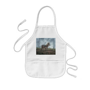 Wolfdog Kids' Apron Barnförkläde